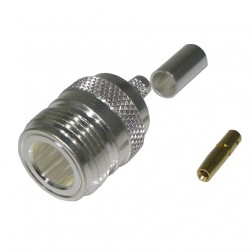 RFN-1027-C2 RF Industries Type-N Female Crimp Connector for Cable Group C2
