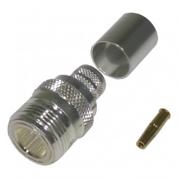 RFN-1028 RF Industries Type-N Female Crimp Connector, Cable Group E