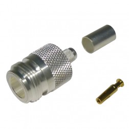 RFN-1029-SX RF Industries Type-N Female Crimp Connector for Cable Group X