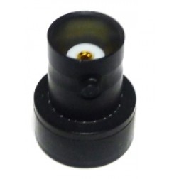 RFP1142B  Between Series Adapter, BNC Female to SMA Male, Low Profile, Black
