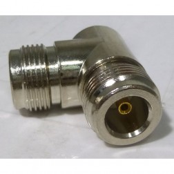 RFP7338-RA Type-N IN Series Adapter, Female to Female, Right Angle