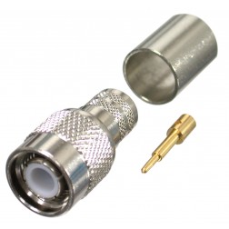RFT-1202-I RF Industries TNC Male Crimp, Connector for Cable Group I