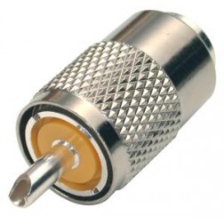 RFU-500 RF Industries UHF Male Connector 50 Ohms for Cable Group C