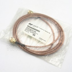 RFW-5573-120 RFI Type-N Male to Type-N Male RG142/U 120 inch Cable Assembly (NOS)