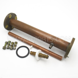 12 inch Andrew Flanged Rigid Line Section with BNC Female Tap Point 1-5/8" to 1-5/8" Adapter (Pull)