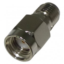 RP3405 RF Industries Reverse Polarity SMA Male to SMA Female Between Series Adapter