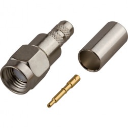 RSA-3000-C2 RF Industries SMA Male Crimp Connector for Cable Group C2