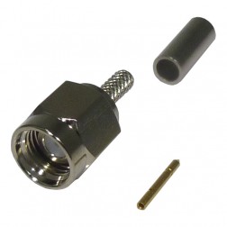 RSA-3000-B RF Industries SMA Male Crimp Connector for Cable Group B