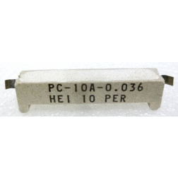 RSQ10-.036 Cement Wirewound Resistor, .036 Ohm 10 watt, HEI