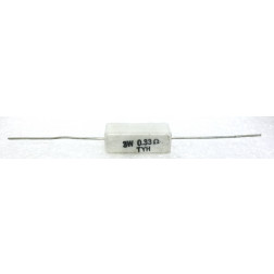 RSQ3-33  Cement Wirewound Resistor, 0.33 Ohm 3 watt, TYH