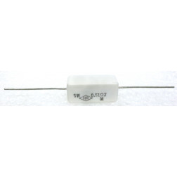 RSQ5-.51  Cement Wirewound Resistor, 0.51 Ohm 5 watt, HR
