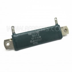 RW22V7R5 Clarostat Wirewound Resistor 7.5 Ohm 53W (Pull)