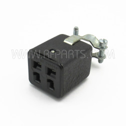 S-304 Cinch 4 Pin Jones Socket Connector (NOS)