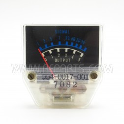 554-0017-001 Magnavox Signal / Output Panel Meter (NOS)