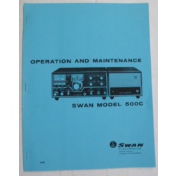 Operation and Maintenance manual for the Swan 500C