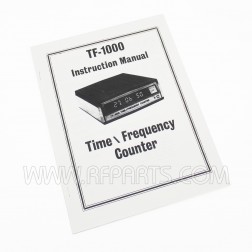 Instruction Manual for the Pride TF1000 Frequency Counter