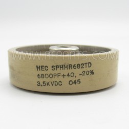 SPHHR682TD HEC Doorknob Capacitor 6800pf 3.5Kv -20/40% (Pull)