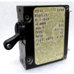 UPG1-1-6-2-302 Circuit Breaker, Single AC, 3a, Airpax