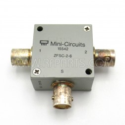 ZFSC-2-6 Mini-Circuits BNC Power Splitter/Combiner (Used)