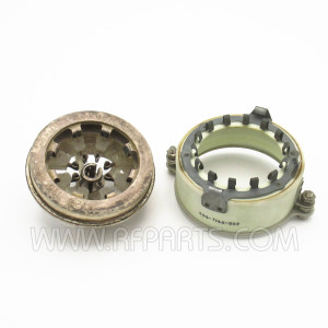124-115 Johnson Tube Socket and Collins Chimney with Anode Ring (Pull)
