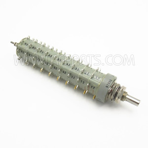 29-1928-2 Janco Sealed Rotary Switch 5 Position 9 Pole 2A 115VAC (NOS)