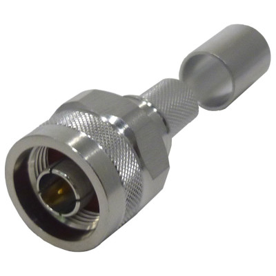 Image for EZ-400-NMH-X Times  Microwave Type-N Male Crimp Connector for Cable Group I