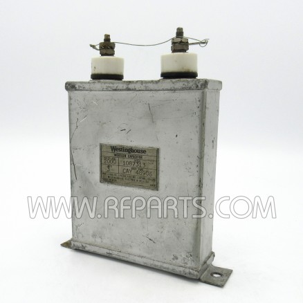 1087313 Westinghouse Type CAY48906 Oil-filled Capacitor 3mfd 2kvdc (Pull)