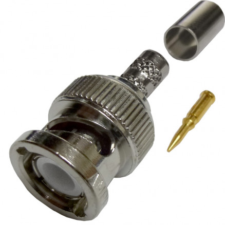 112533 Amphenol BNC Male Crimp Connector for Cable Group X