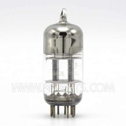 12AT7 Sylvania High Frequency Black Plate Twin Triode (Pull) 