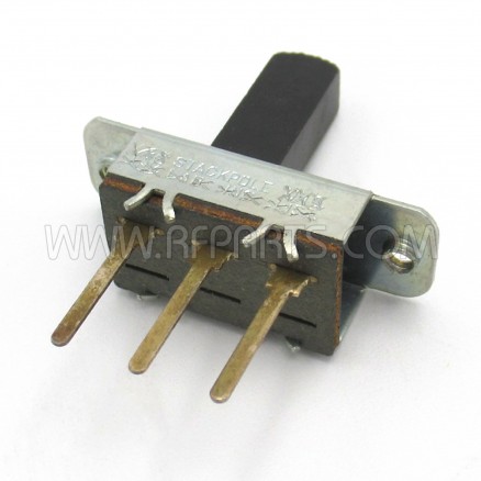 1C018 Stackpole 2 Position Slide Switch with Long Shaft
