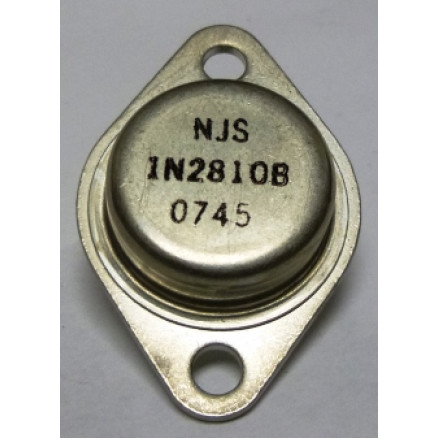 1N2810B  Diode, Zener 50 Watt 12v  TO-3 Case 