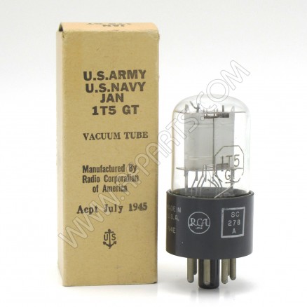 1T5GT JAN RCA Vintage Beam Power Amplifier (NOS/NIB)
