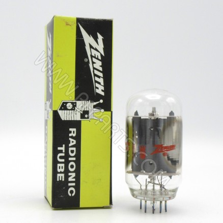 22JG6A Zenith Tall Beam Power Amplifier Tube (NOS/NIB)