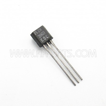 2N3903 NPN Silicon Transistor 250MHz (NOS)