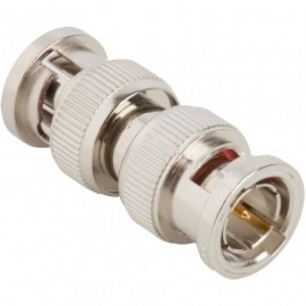 31-218-75RFX Amphenol BNC Male to Male 75 Ohm In-Series Adapter