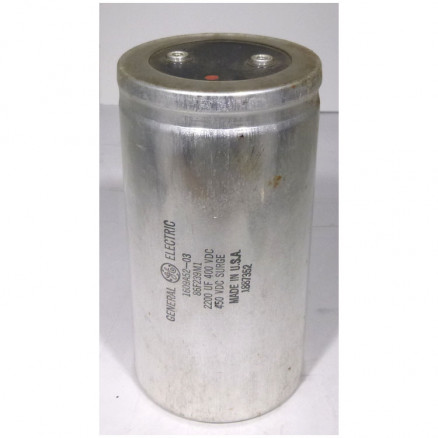 3186GH222T Capacitor 2200 uf 400v can, Computer Grade.  Mepco