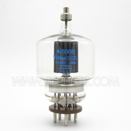 4-500B  Transmitting Tube, Tetrode, Glass, Triton (NOS)