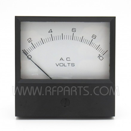 4036 Hoyt Panel Meter 0-10 AC Volts (NOS)