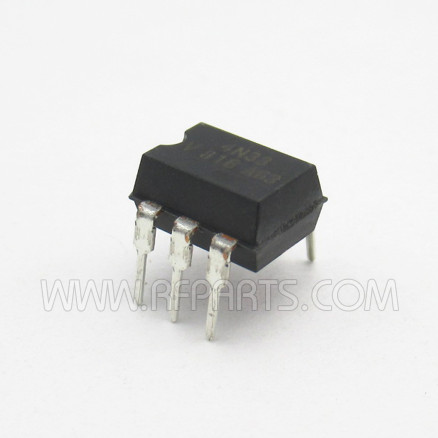 4N33 Vishay Optocoupler Photodarlington Output High Gain With Base Connection