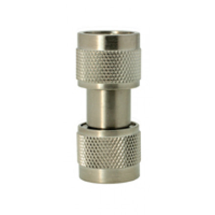 5004 In Series Precision Adapter, Type-N Male to N Male Barrel, DC-18 GHz, API/Inmet