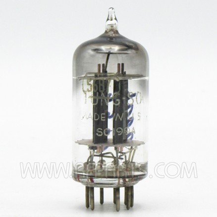 5687 Tung-Sol Special Quality Black Plate Double Triode (NOS)