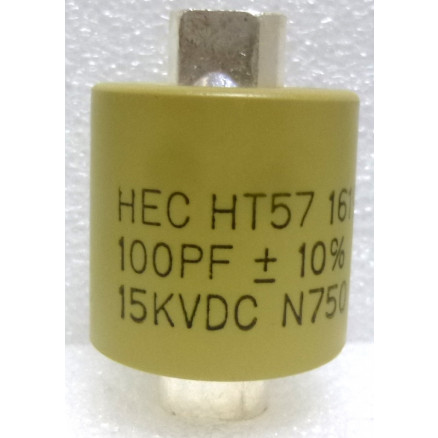 HT57Y101KA  High Energy Doorknob Capacitor 100pf 15kv 10%  