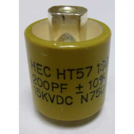 HT57Y201KA High Energy Corporation Doorknob Capacitor 200pf 15kv 10% 