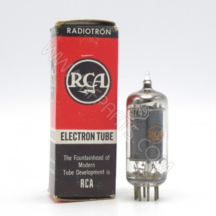 5749 / 6BA6W RCA Remote Cut Off RF Pentode Tube (NOS)
