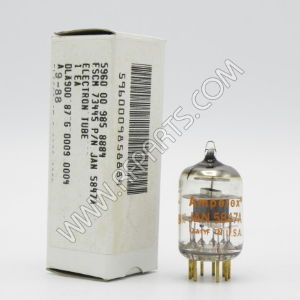 5847/404A Amperex Sharp Cutoff Pentode, Gold Pin (NOS/NIB)