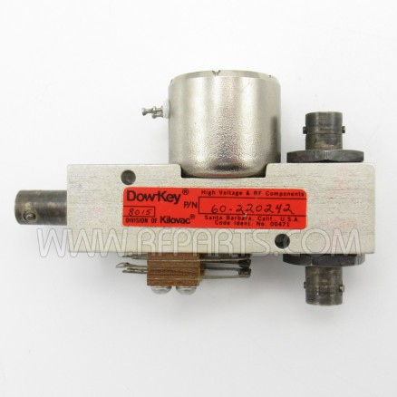 60-220242 Dow-Key 12vdc SPDT BNC Switch (Pull) 