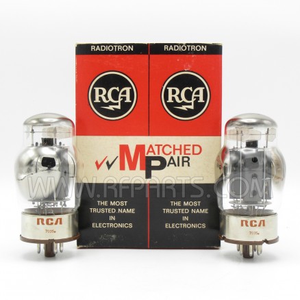 6550V1 RCA Vintage Beam Power Amplifier/Audio Tube Matched Pair (2) (NOS/NIB)