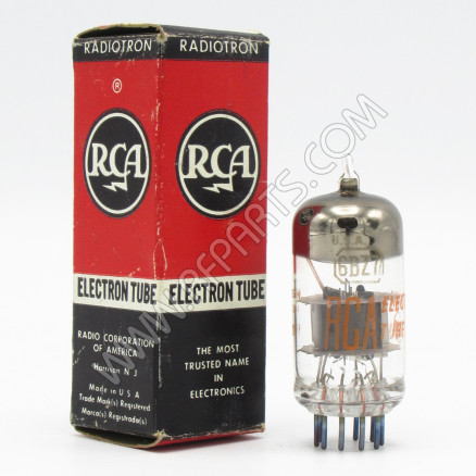 6BQ7/6BK7/6BZ7 RCA High Frequency Twin Triode Tube (NOS/NIB)