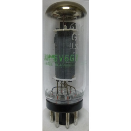 6V6GT JAN Beam Power Amplifier Tube (NOS/NIB)