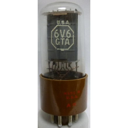 6V6GTA RCA Beam Power Amplifier Tube (NOS/NIB)